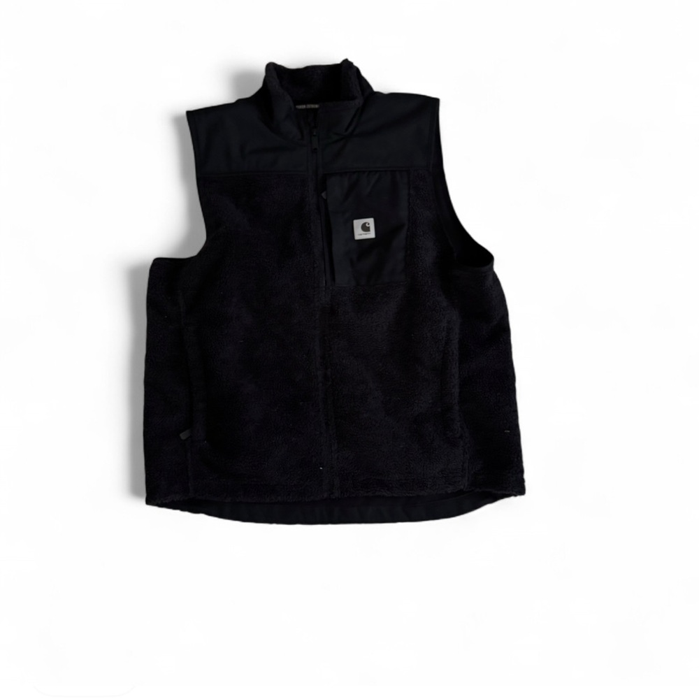 Carhartt Black Vest High Collar